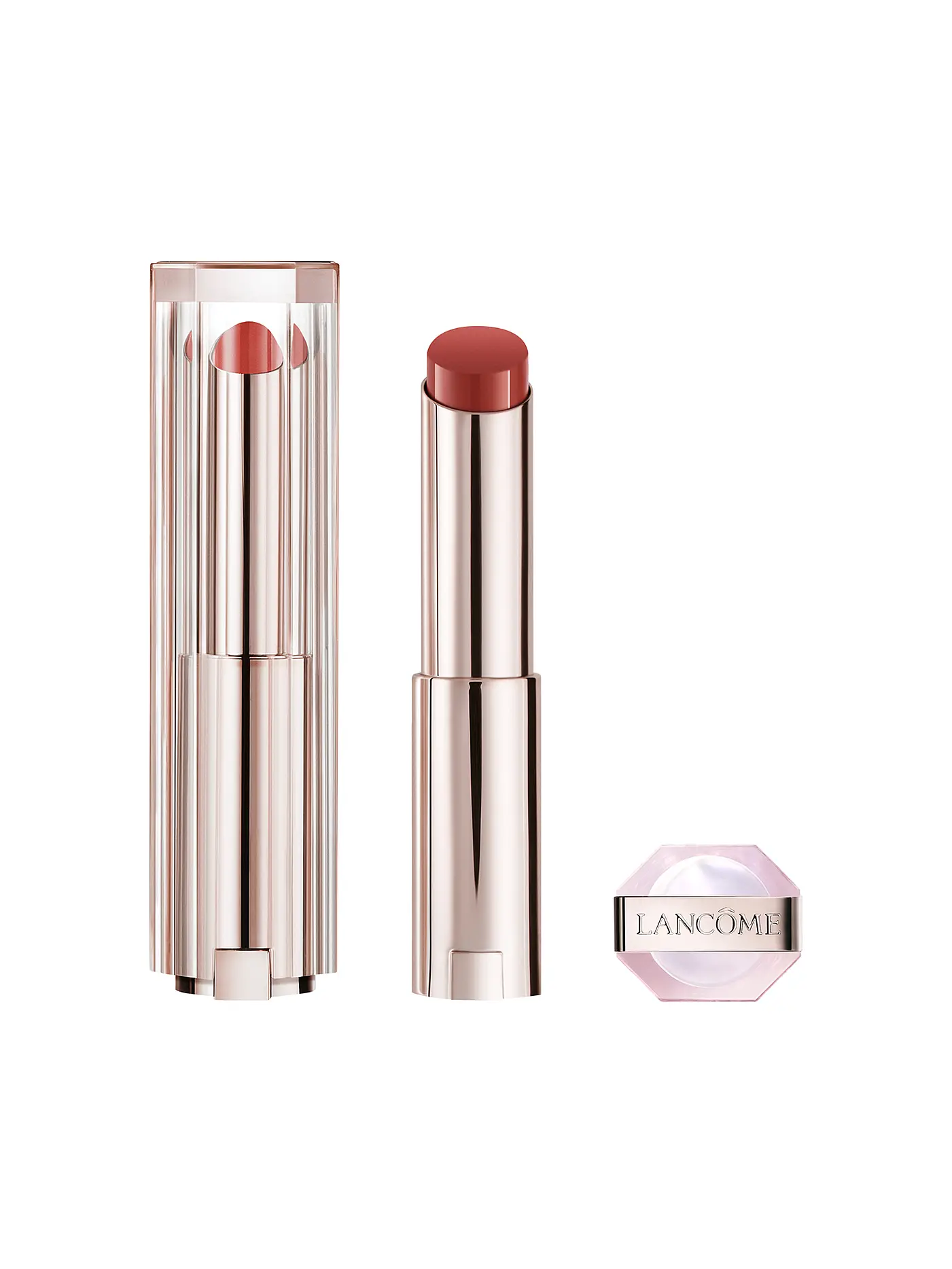 LANCÔME | Lip Idôle Squalane-12 Butterglow Glowy Color Balm (66 Mahogany Mauve) | rot